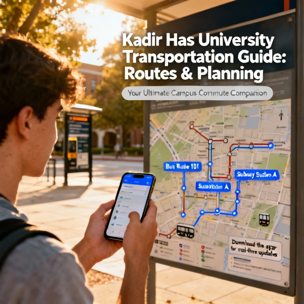 Kadir Has University transportation guide