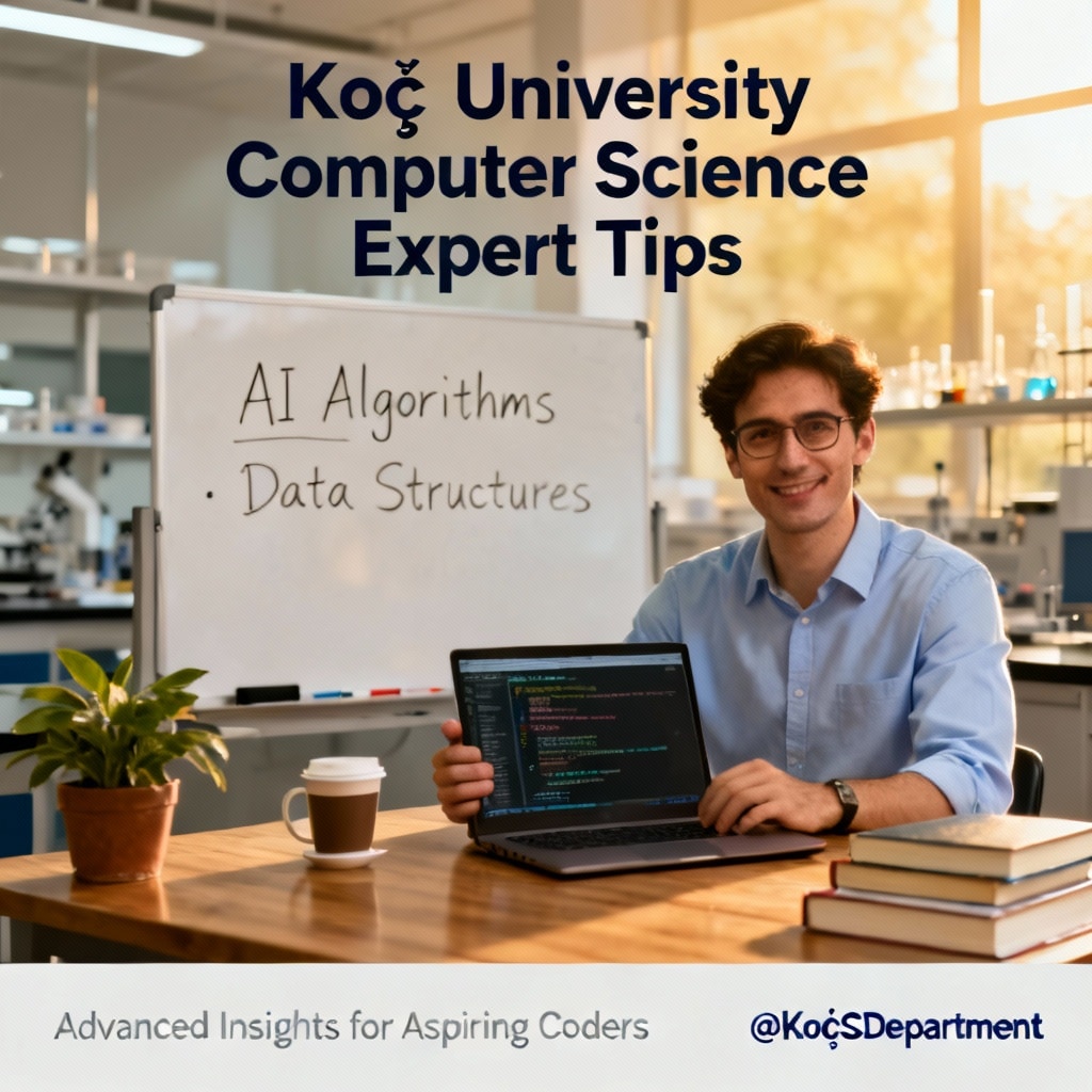 Koç University computer science in English expert tips