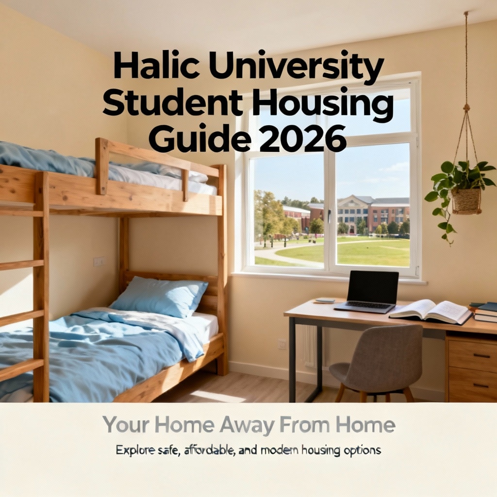 Haliç University student housing 2026 guide