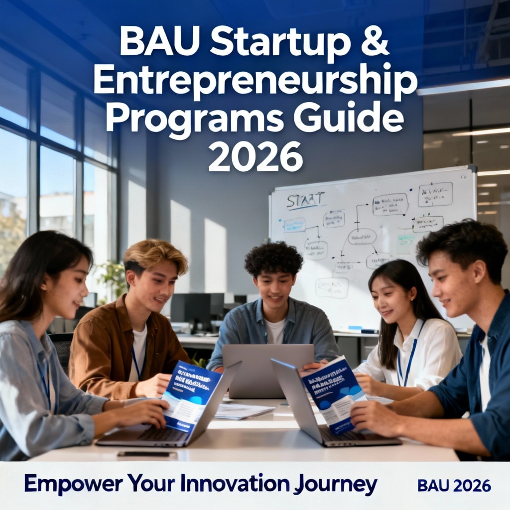 Bahçeşehir University startup and entrepreneurship programs 2026 guide