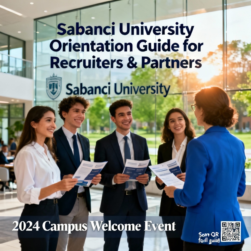 Sabancı University orientation for new students