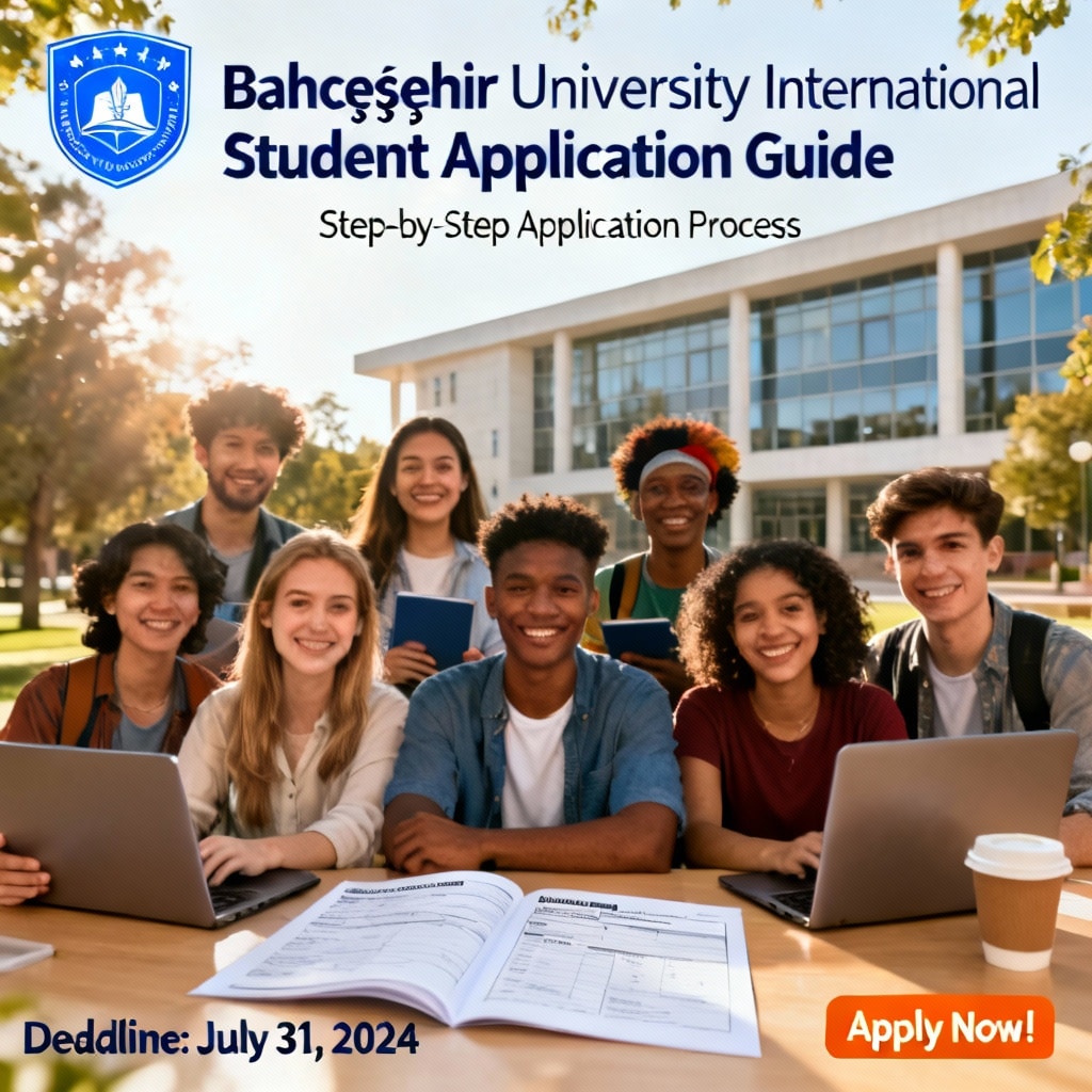 Bahçeşehir University application process step by step for international students