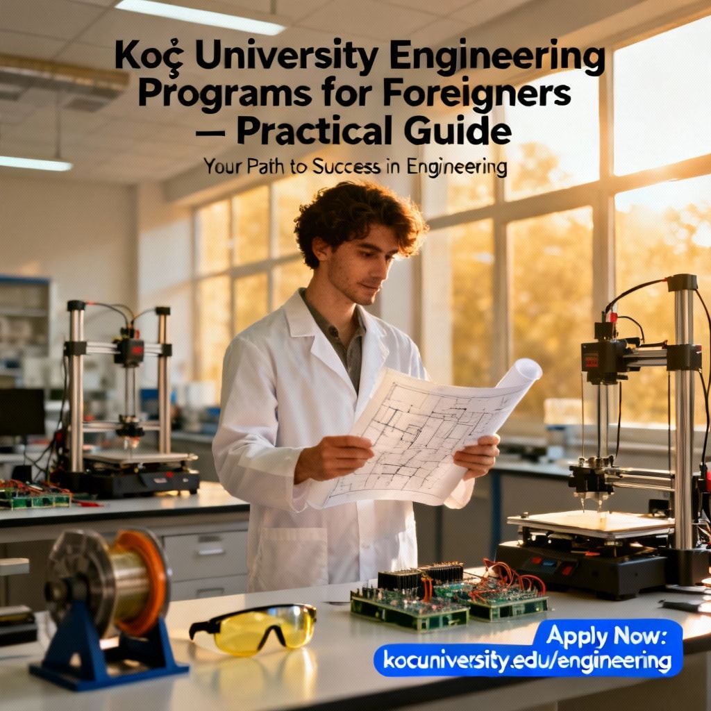 Koç University engineering programs for foreigners