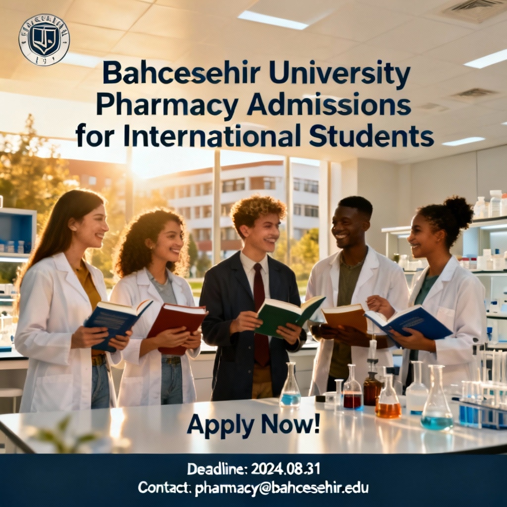 Bahçeşehir University pharmacy admission guide for international students