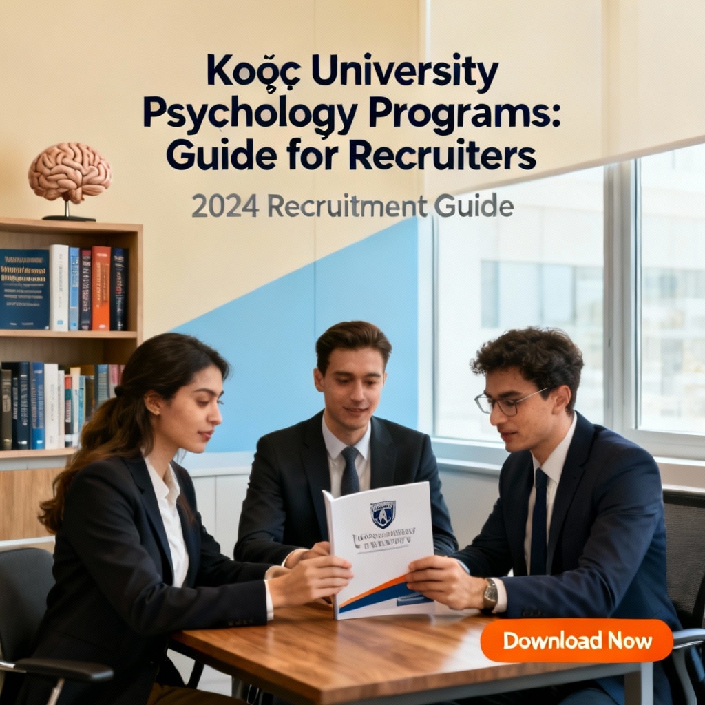 Koç University psychology programs for foreigners