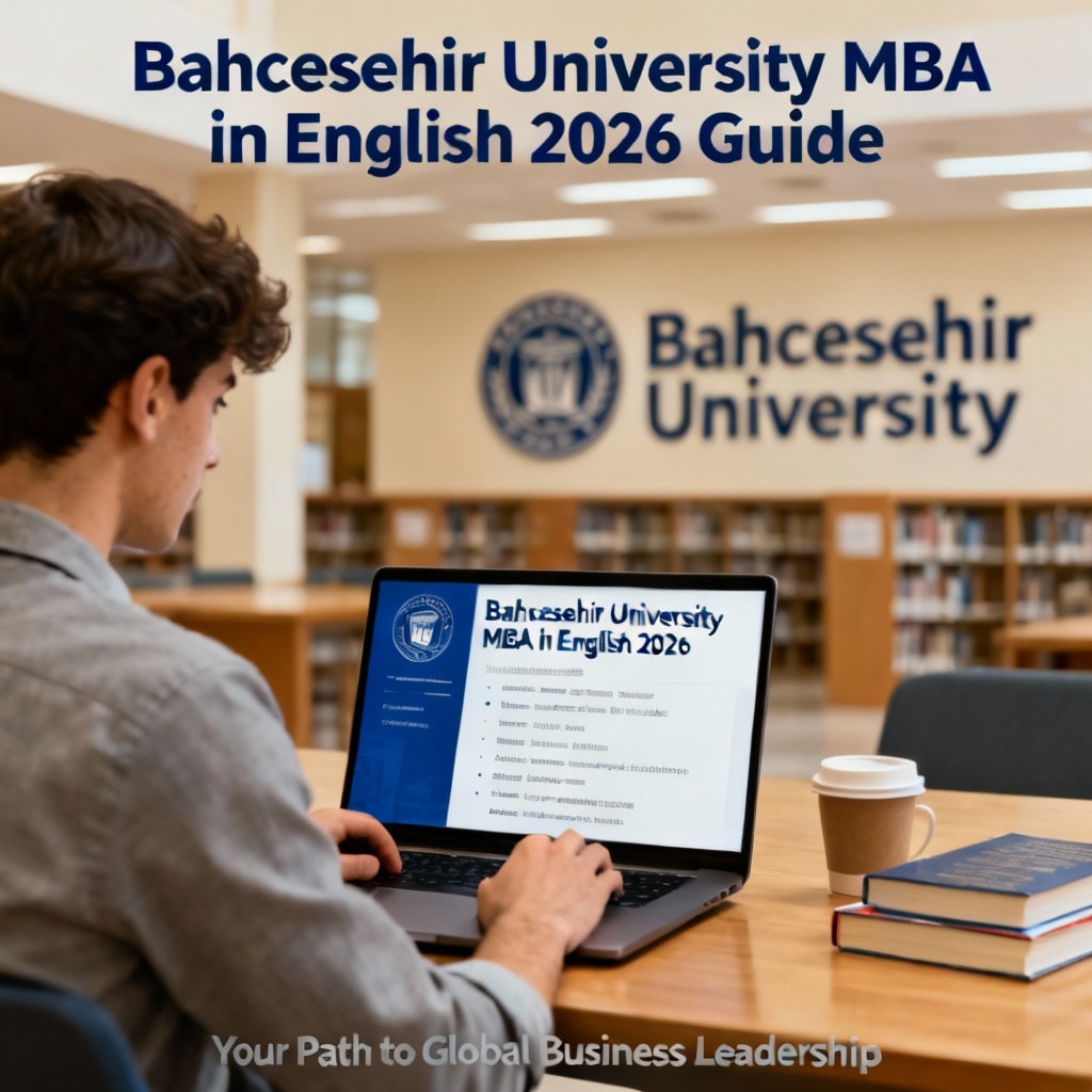 Bahçeşehir University MBA in English 2026 guide