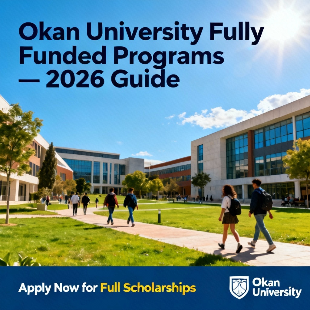 Okan University fully funded programs 2026 guide