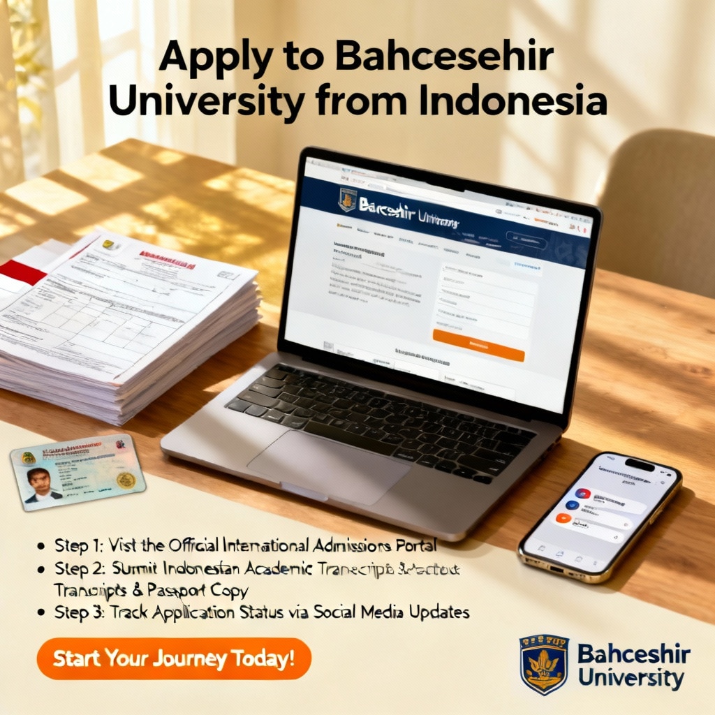 Bahçeşehir University how to apply from Indonesia for foreigners