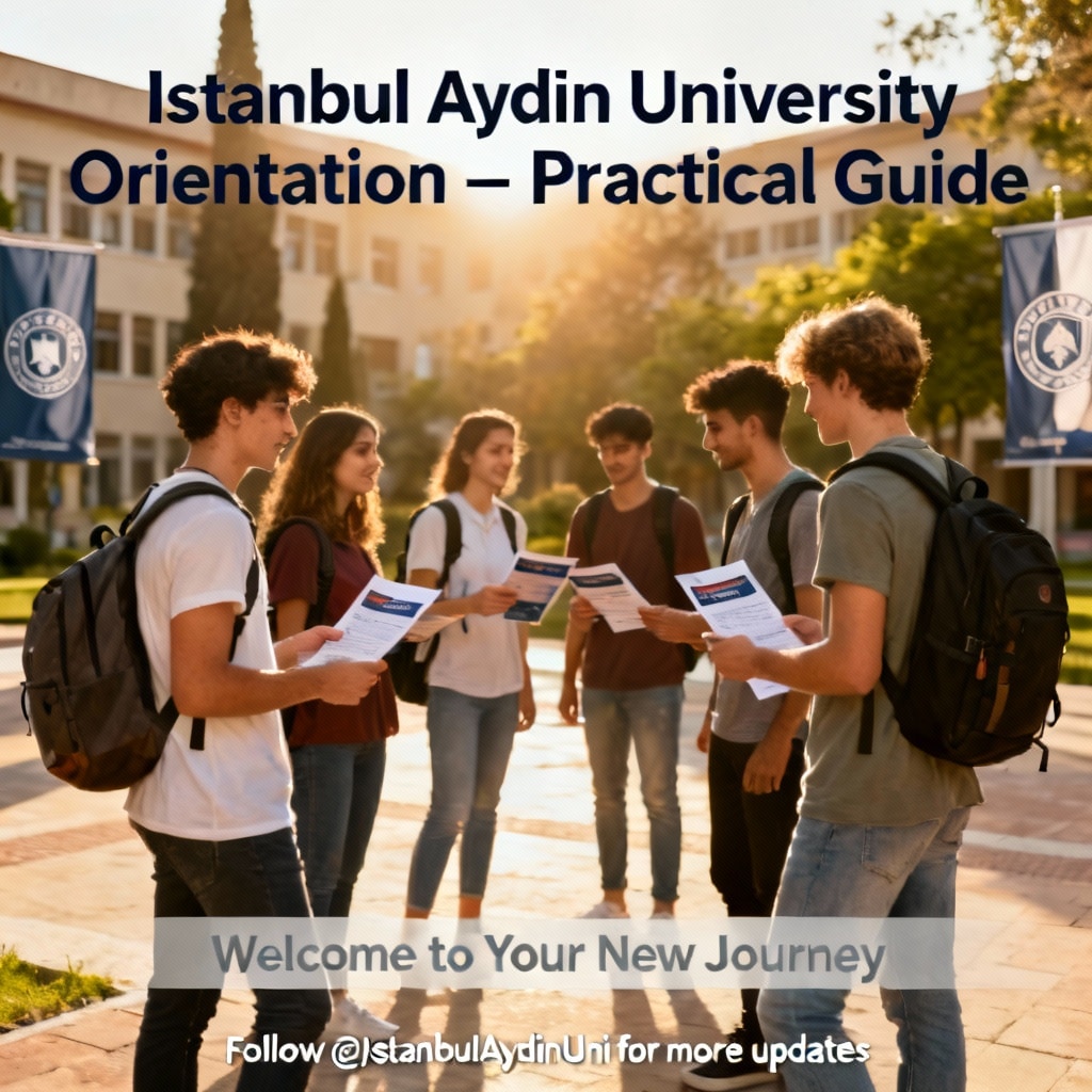 Istanbul Aydın University orientation for new students