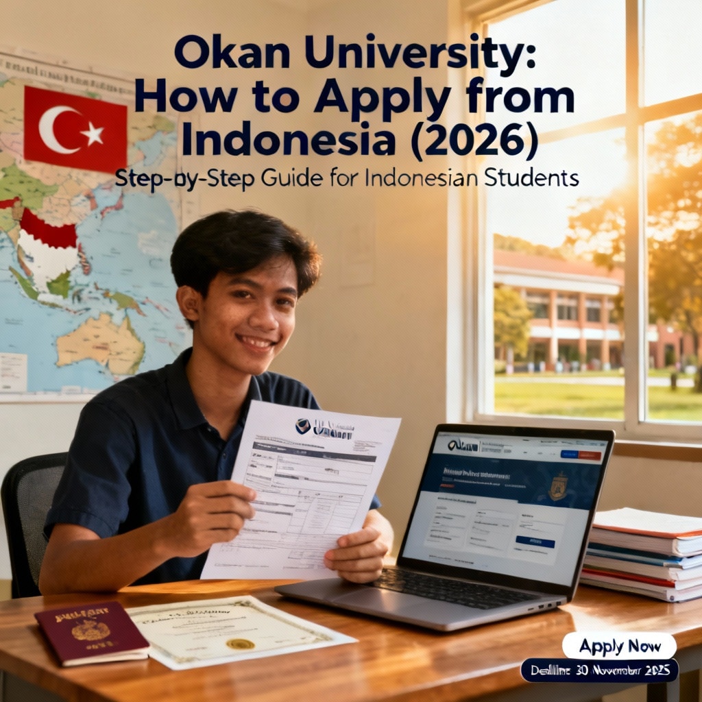 Okan University how to apply from Indonesia 2026 guide
