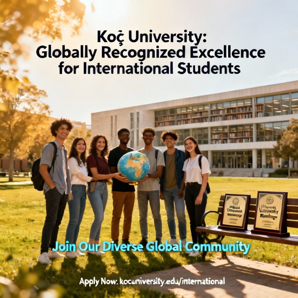 Koç University recognition abroad for international students