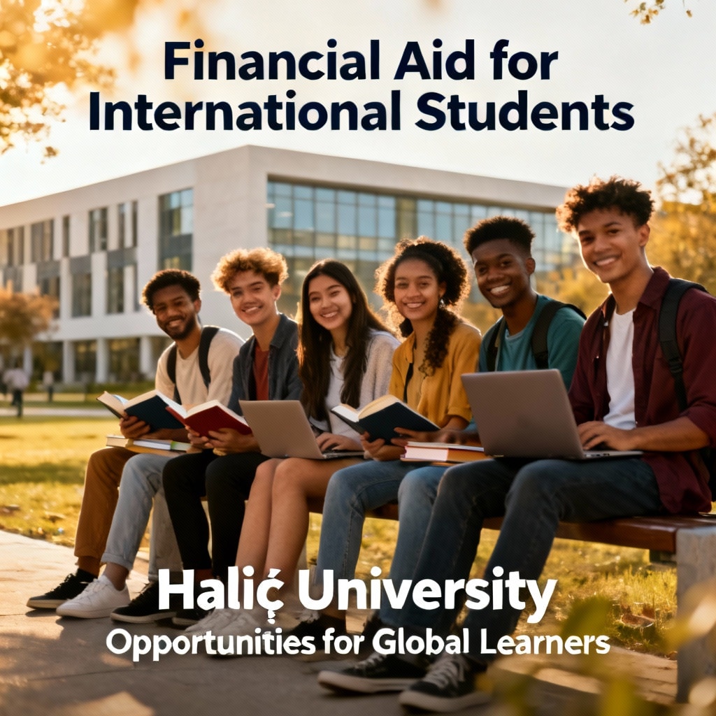 Haliç University financial aid opportunities for foreigners