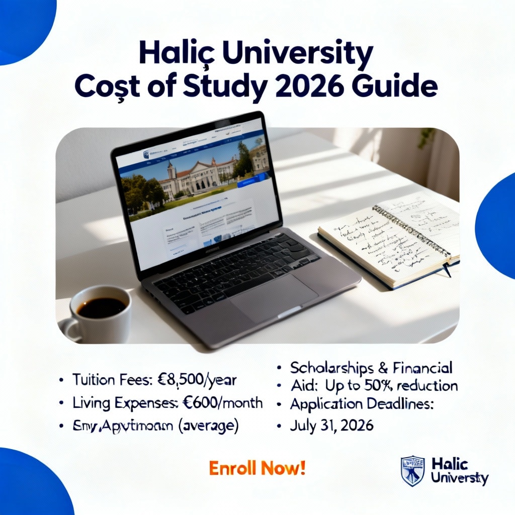 Haliç University cost of study per year 2026 guide