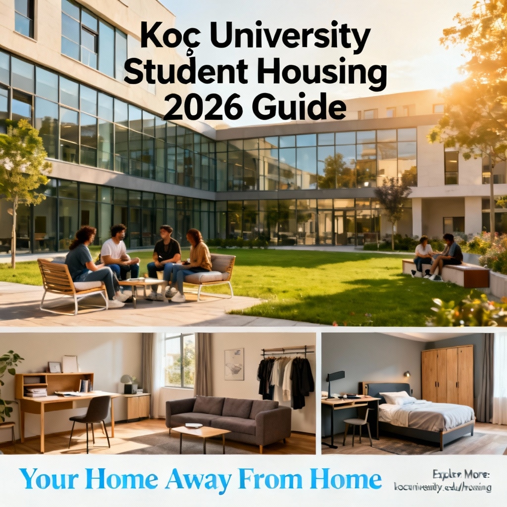 Koç University student housing 2026 guide