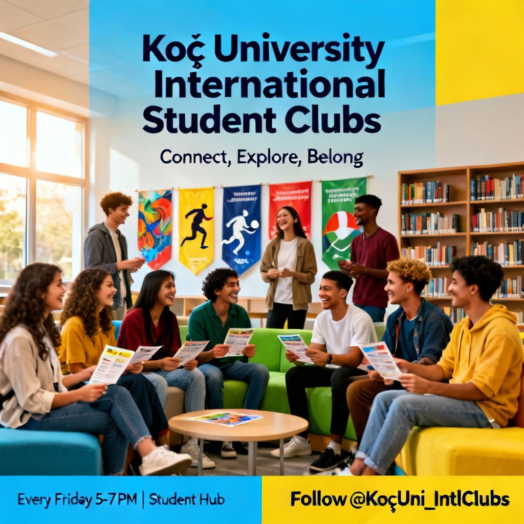 Koç University student clubs and societies for foreigners