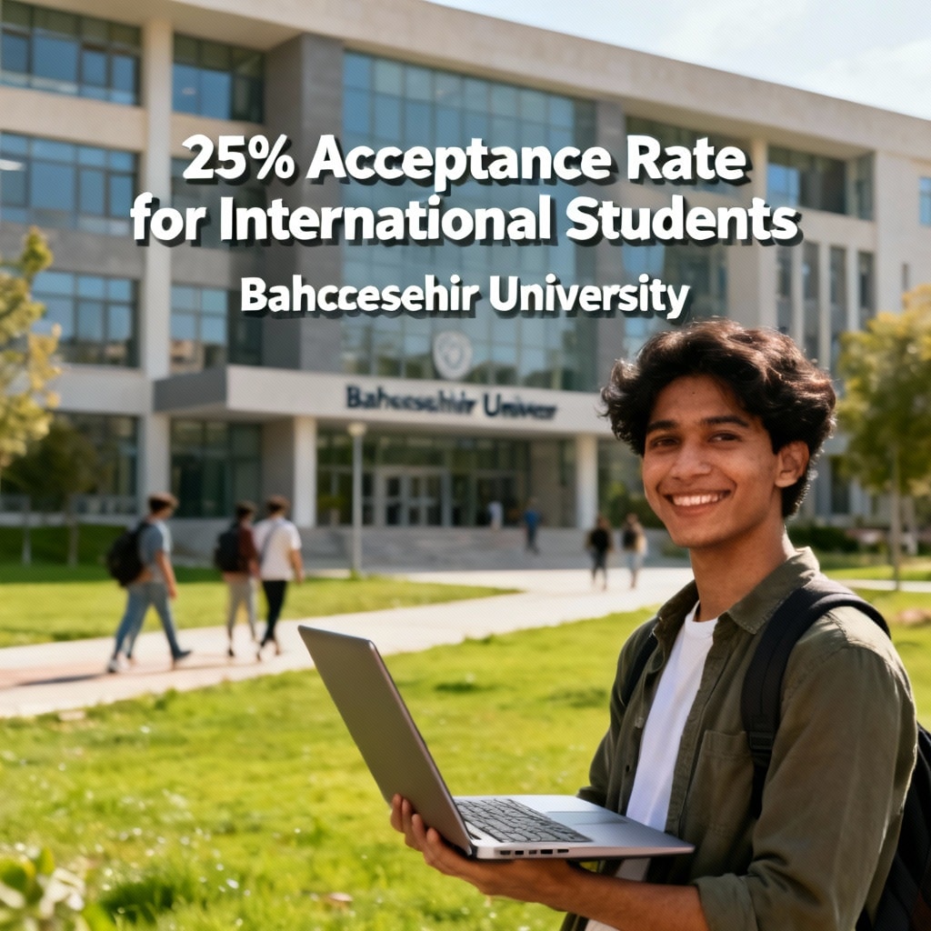 Bahçeşehir University acceptance rate for foreigners