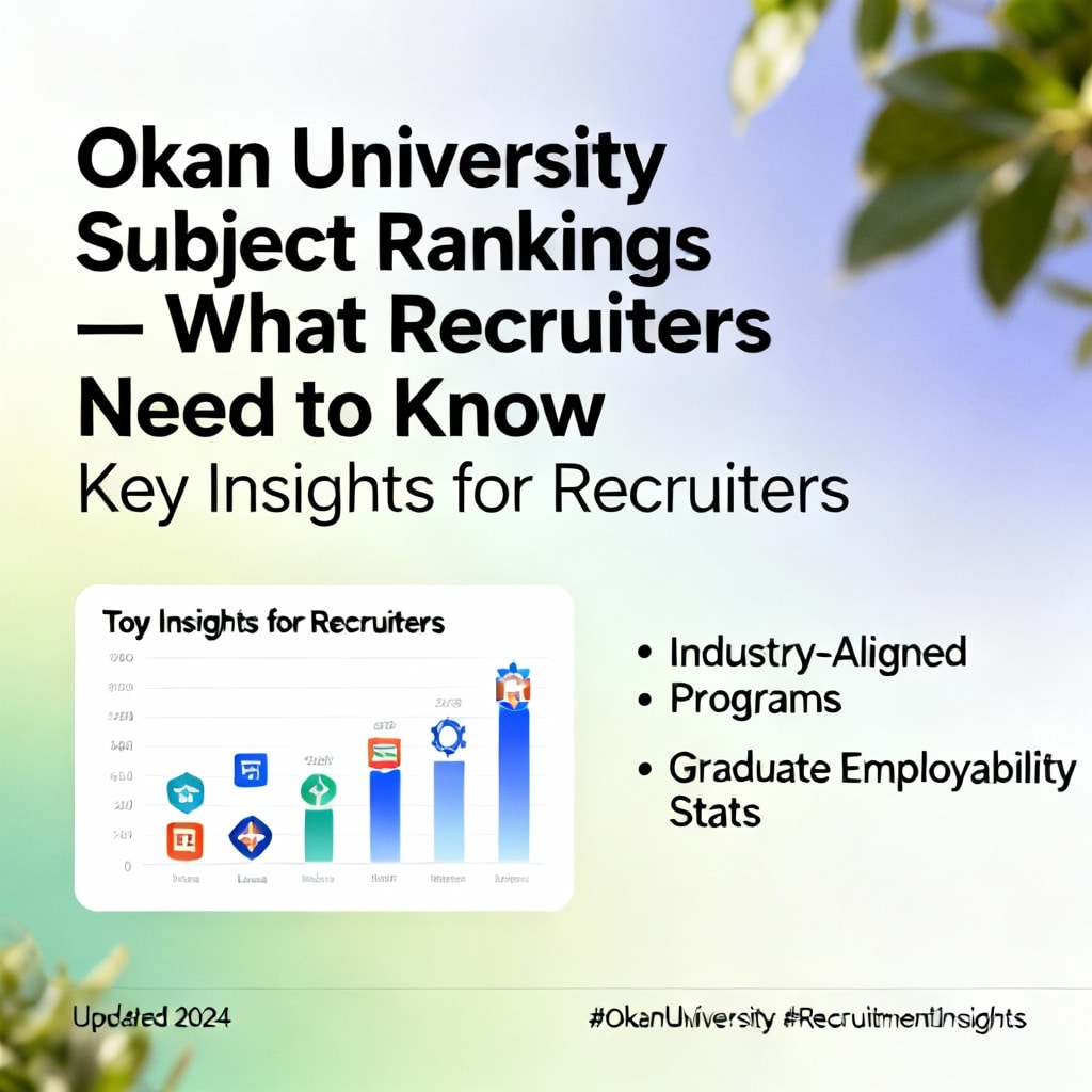Okan University subject rankings