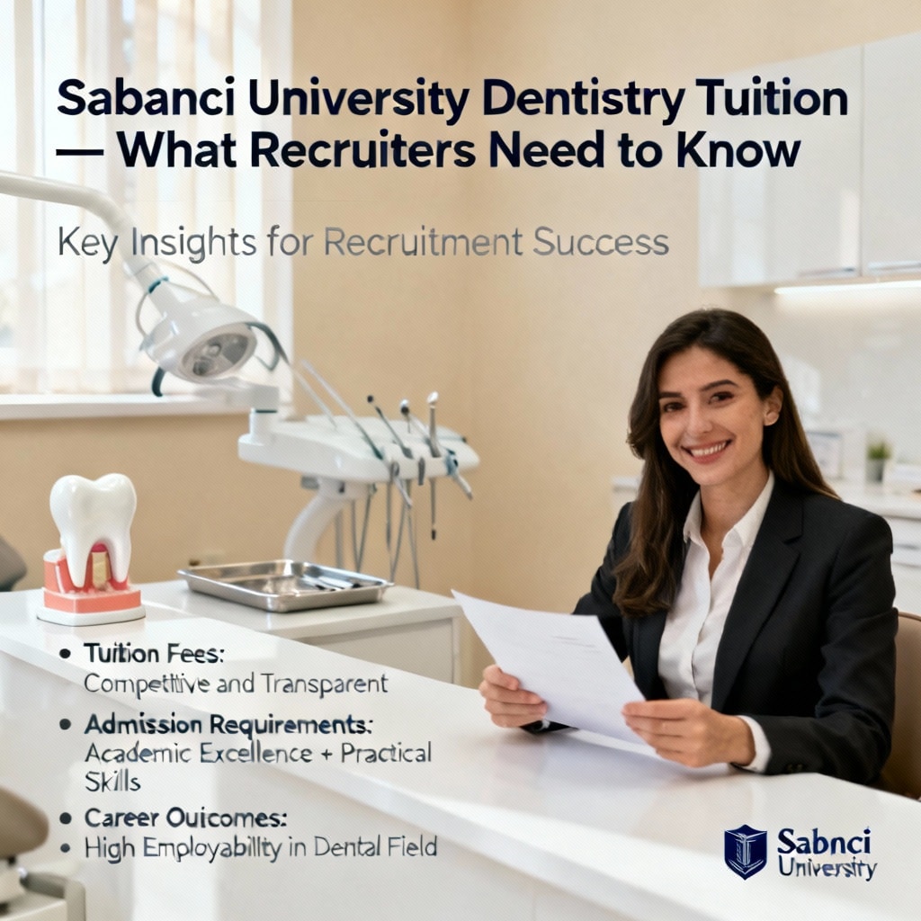 Sabancı University dentistry tuition