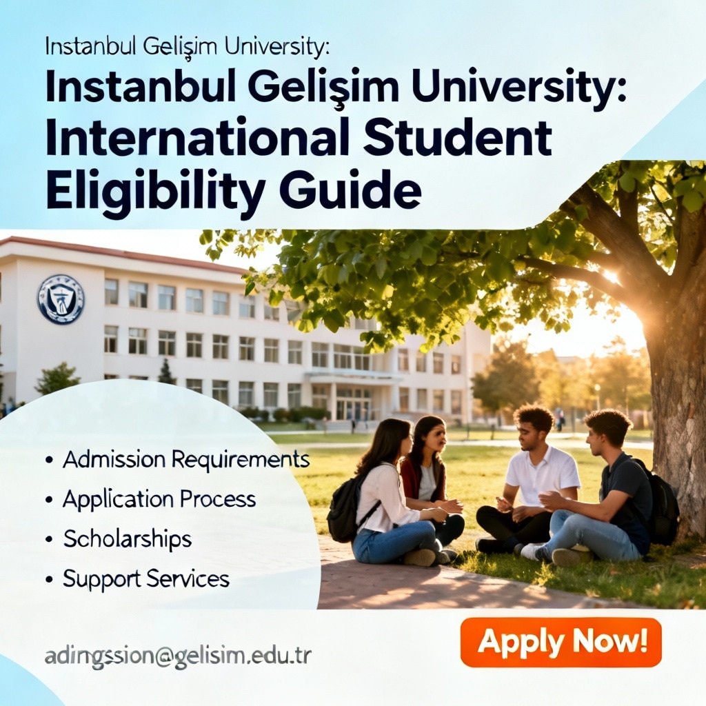 Istanbul Gelişim University eligibility for international students