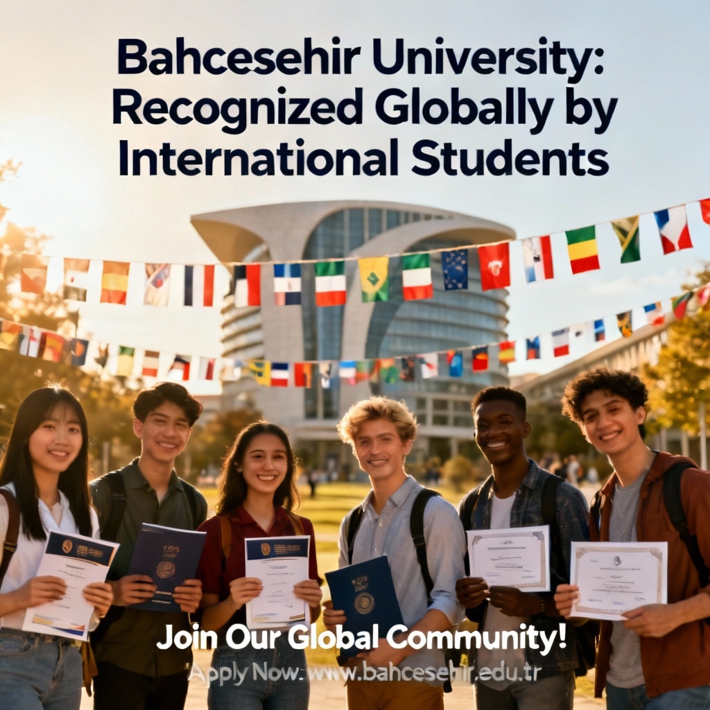 Bahçeşehir University recognition abroad for international students
