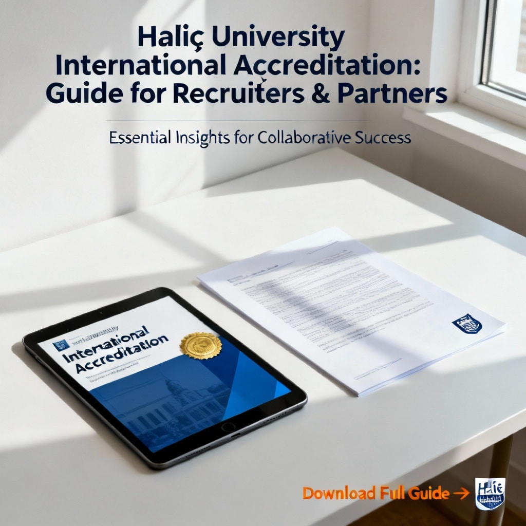 Haliç University international accreditation