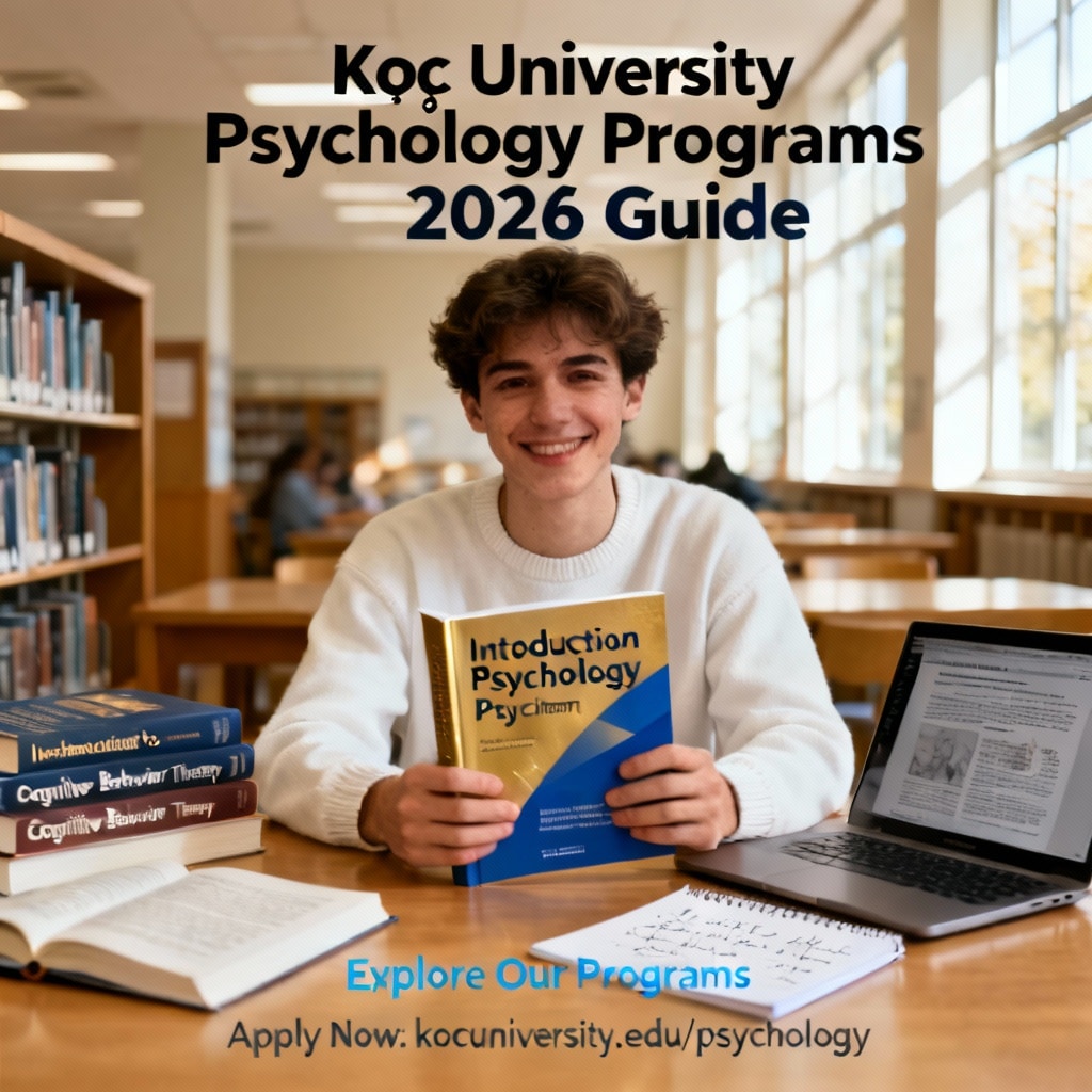 Koç University psychology programs 2026 guide
