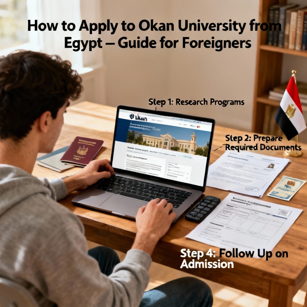 Okan University how to apply from Egypt for foreigners