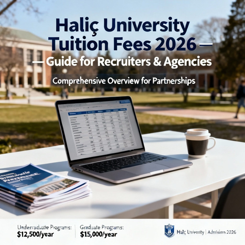 Haliç University tuition fees 2026 for foreigners