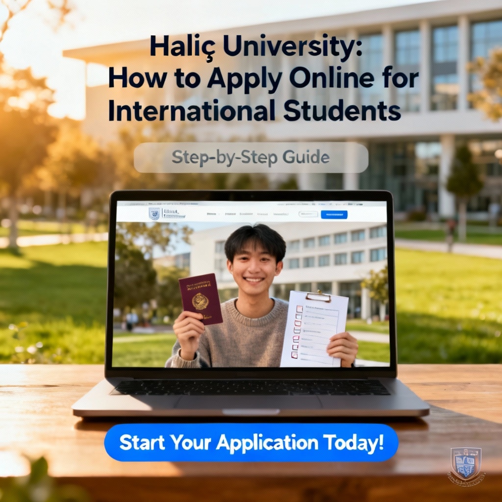 Haliç University how to apply online for international students