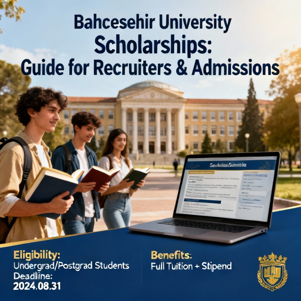 Bahçeşehir University scholarships for international students for international students