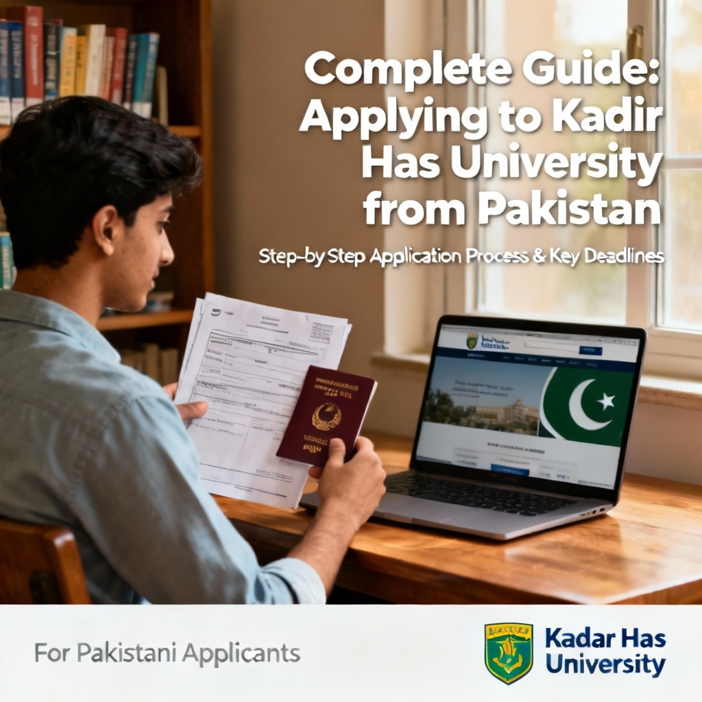 Kadir Has University how to apply from Pakistan