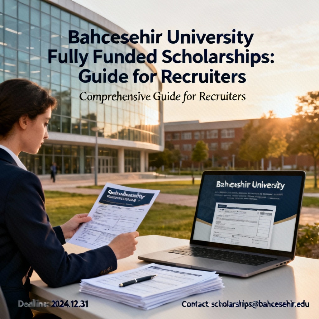 Bahçeşehir University fully funded programs for foreigners