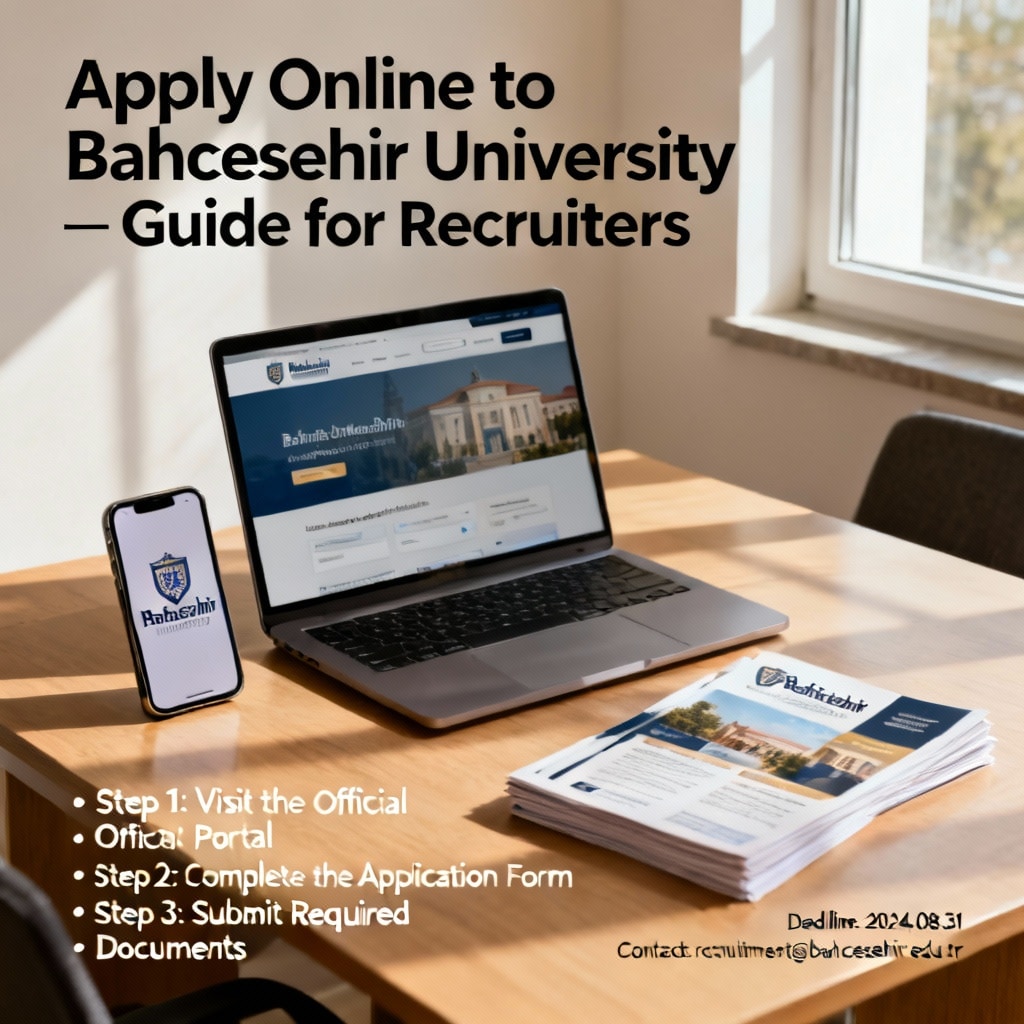 Bahçeşehir University how to apply online for foreigners
