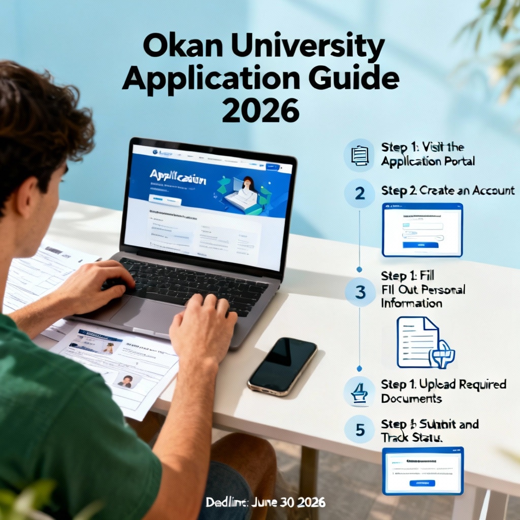 Okan University application process step by step 2026 guide