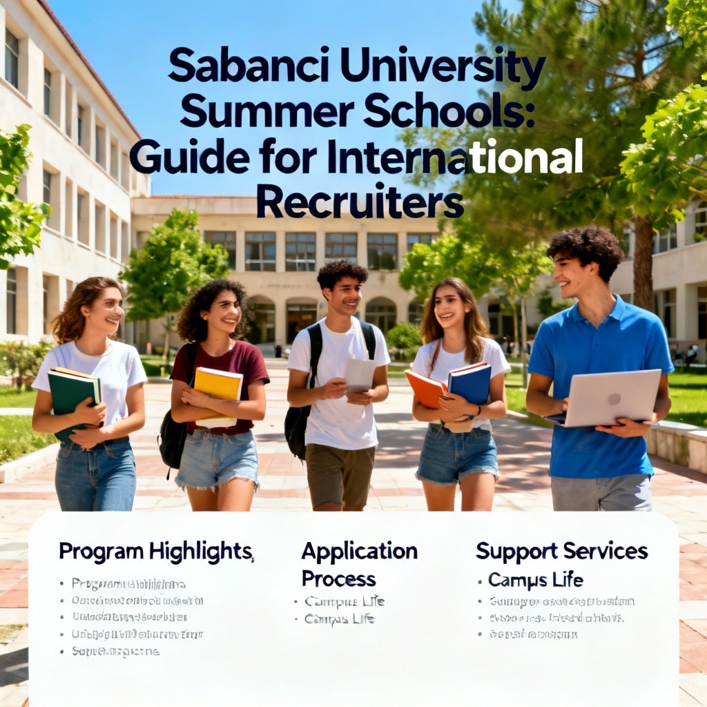 Sabancı University summer schools for foreigners