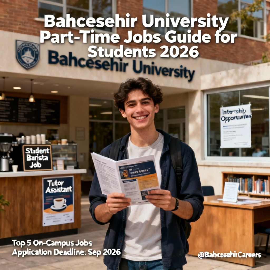 Bahçeşehir University part-time jobs for students 2026 guide