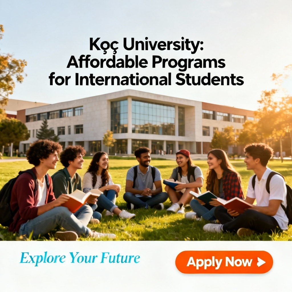 Koç University cheap programs for foreigners for international students