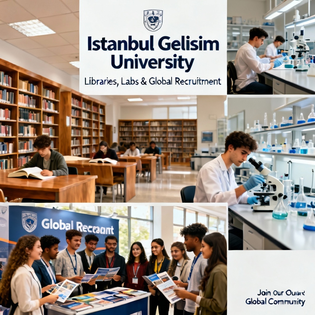 Istanbul Gelişim University libraries and labs