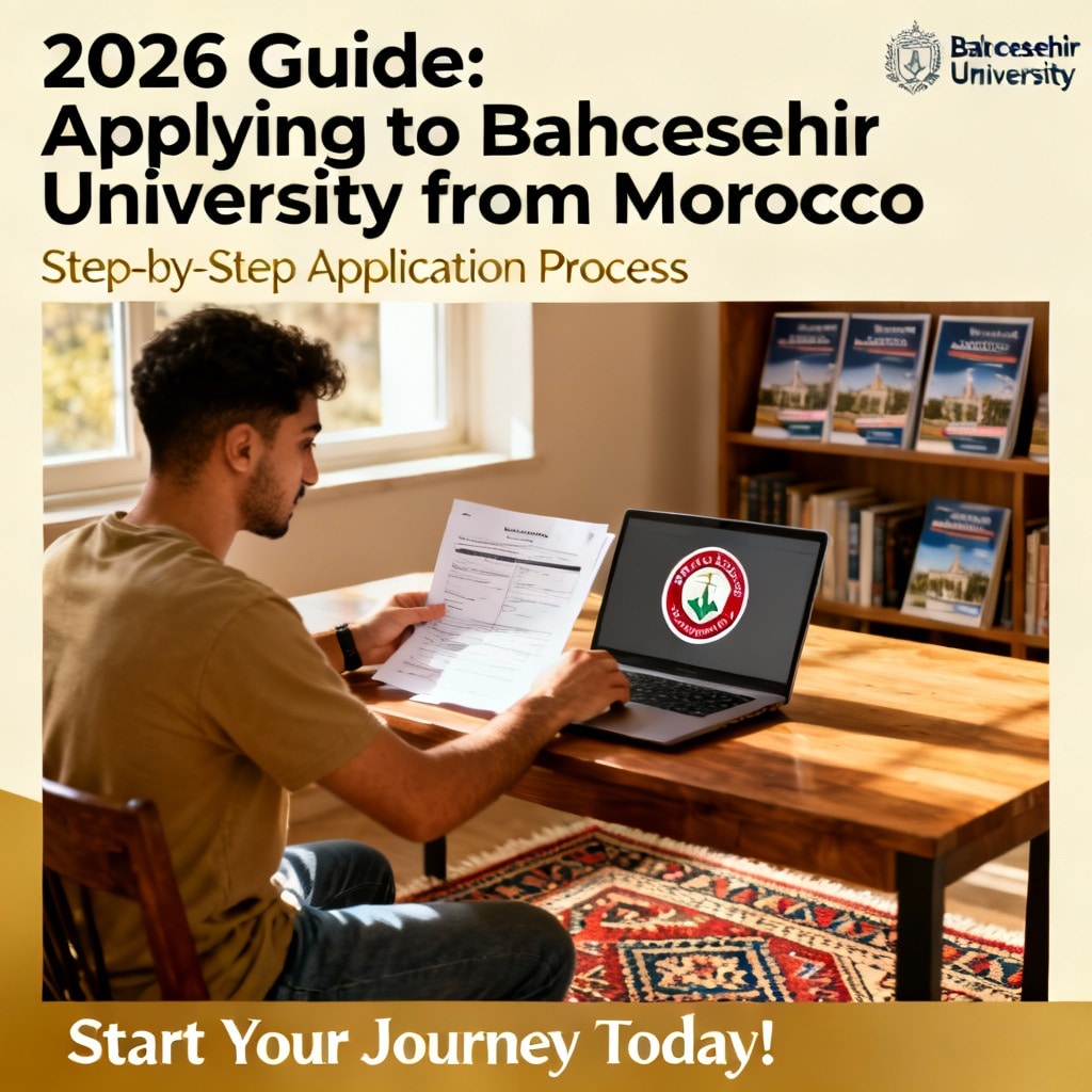 Bahçeşehir University how to apply from Morocco 2026 guide