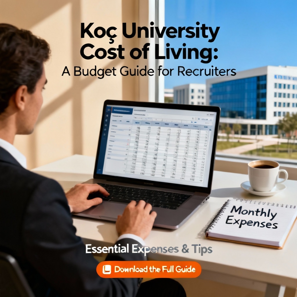 Koç University cost of living for students for foreigners