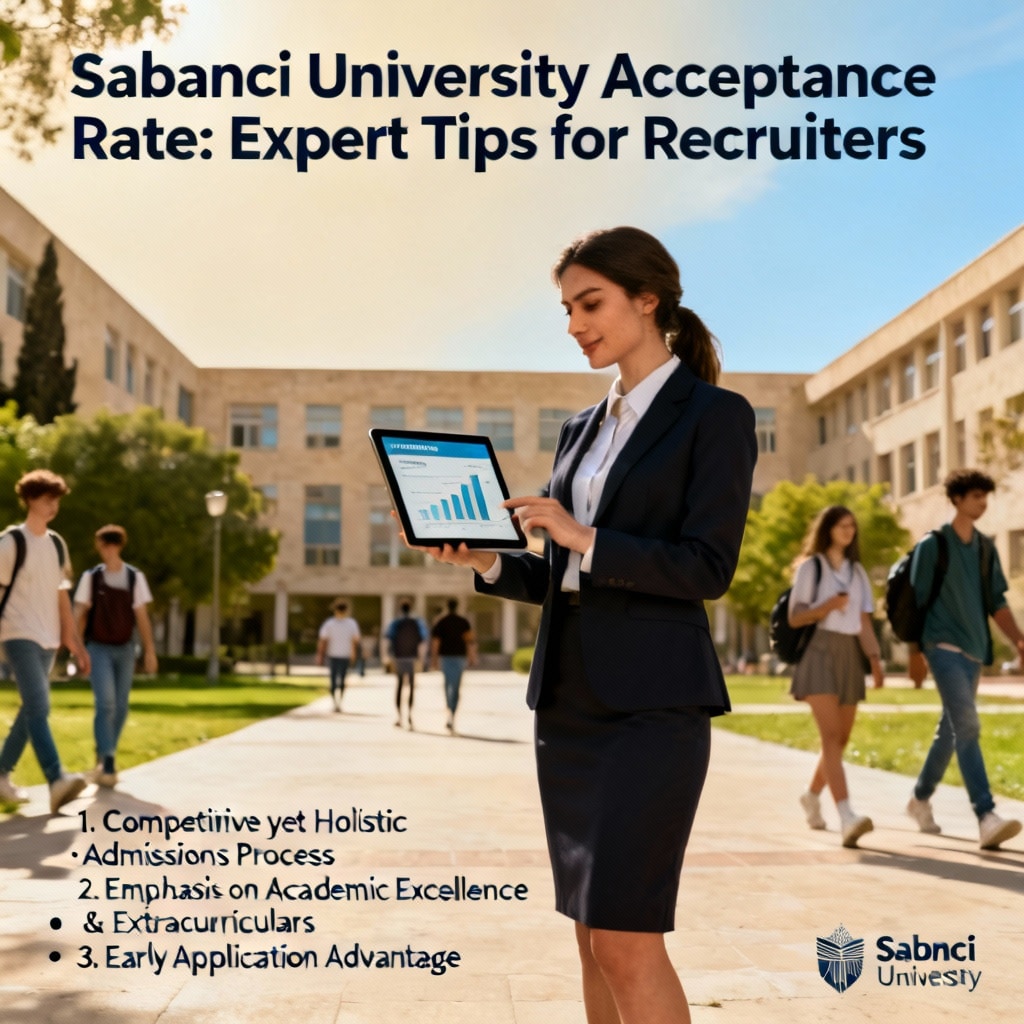 Sabancı University acceptance rate expert tips
