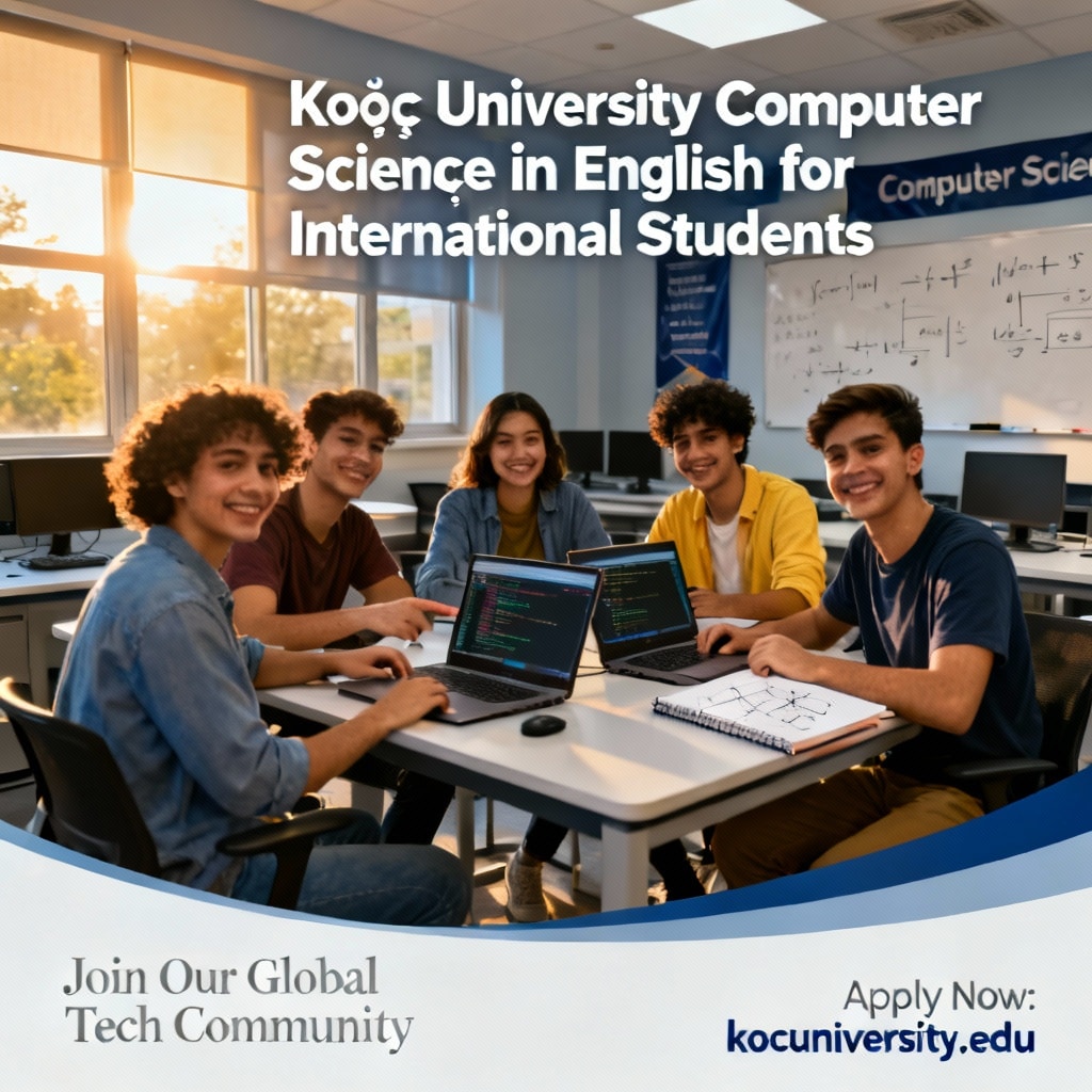 Koç University computer science in English for international students
