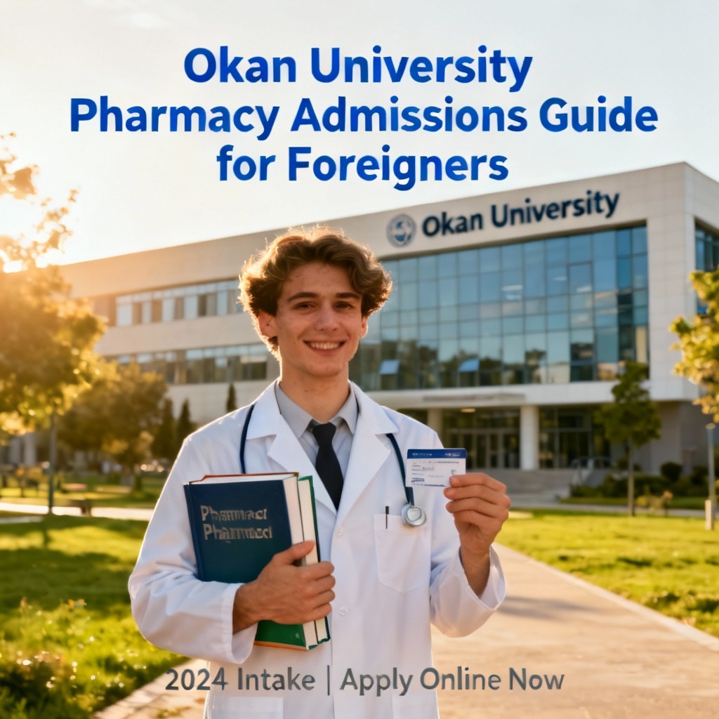 Okan University pharmacy admission guide for foreigners