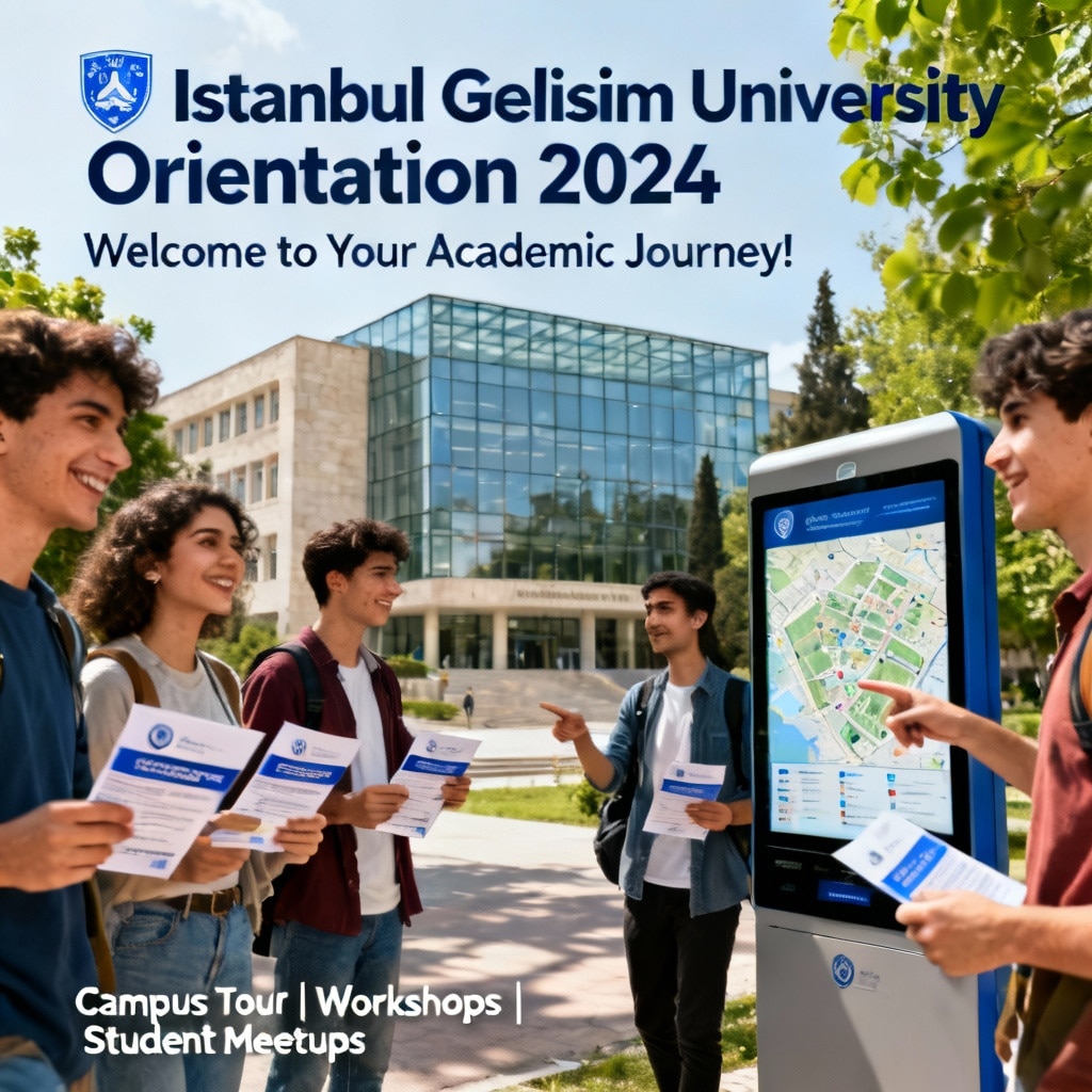 Istanbul Gelişim University orientation for new students