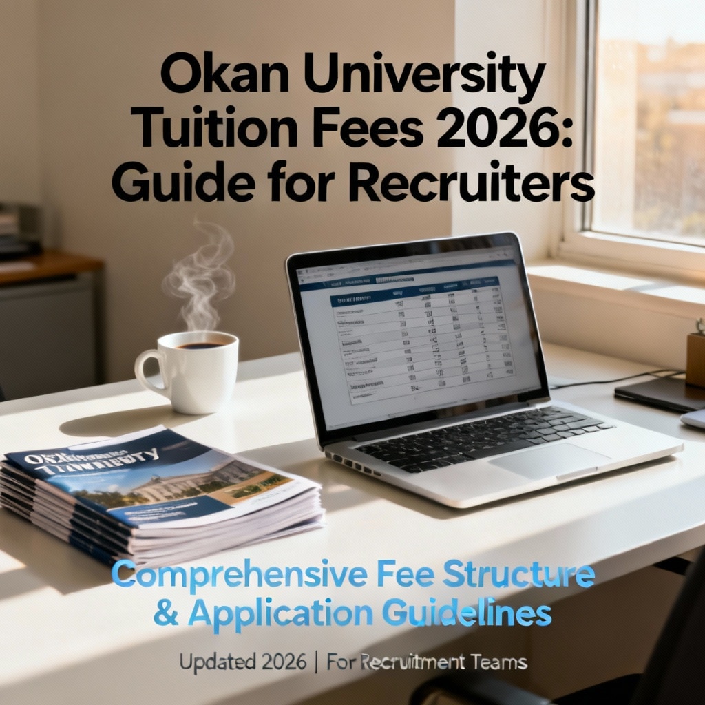Okan University tuition fees 2026 for international students