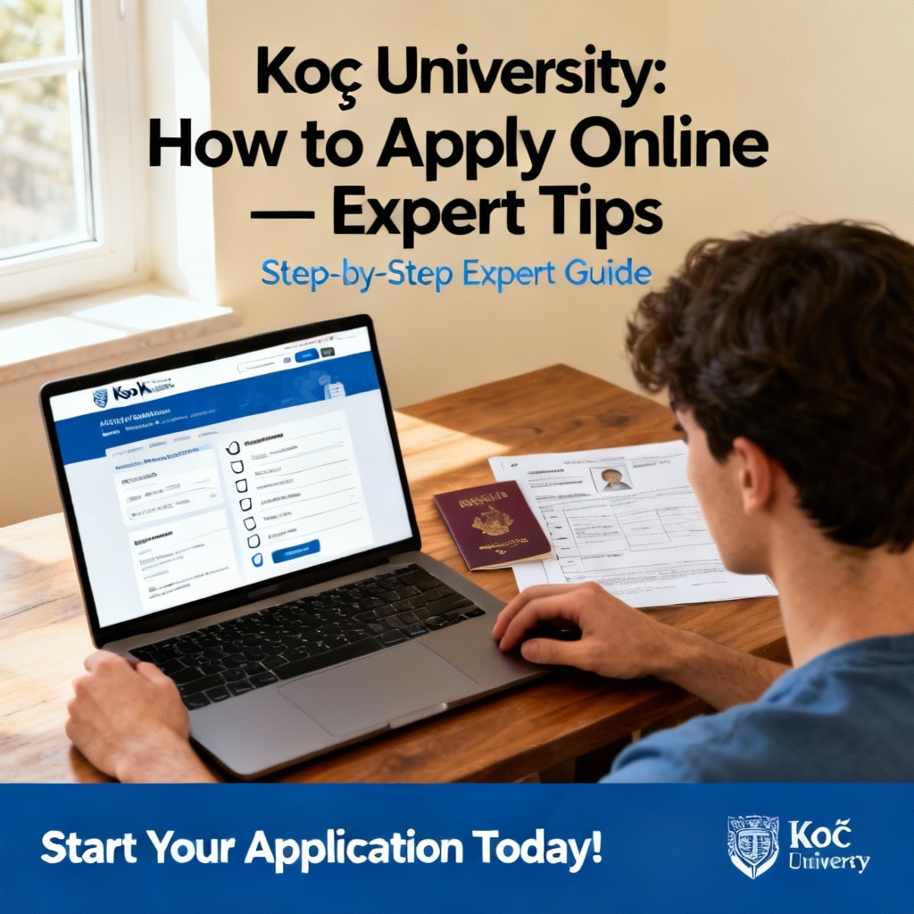 Koç University how to apply online expert tips