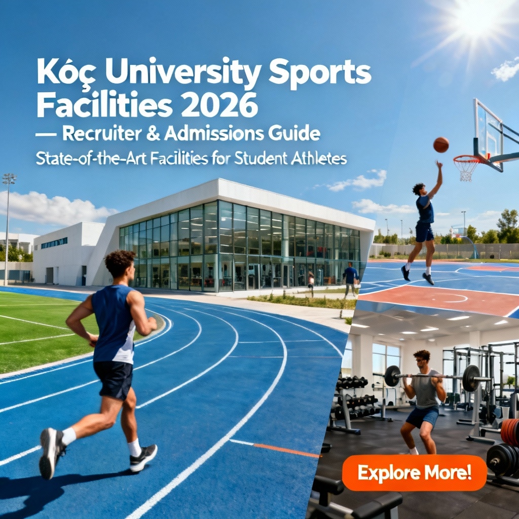 Koç University sports facilities 2026 guide