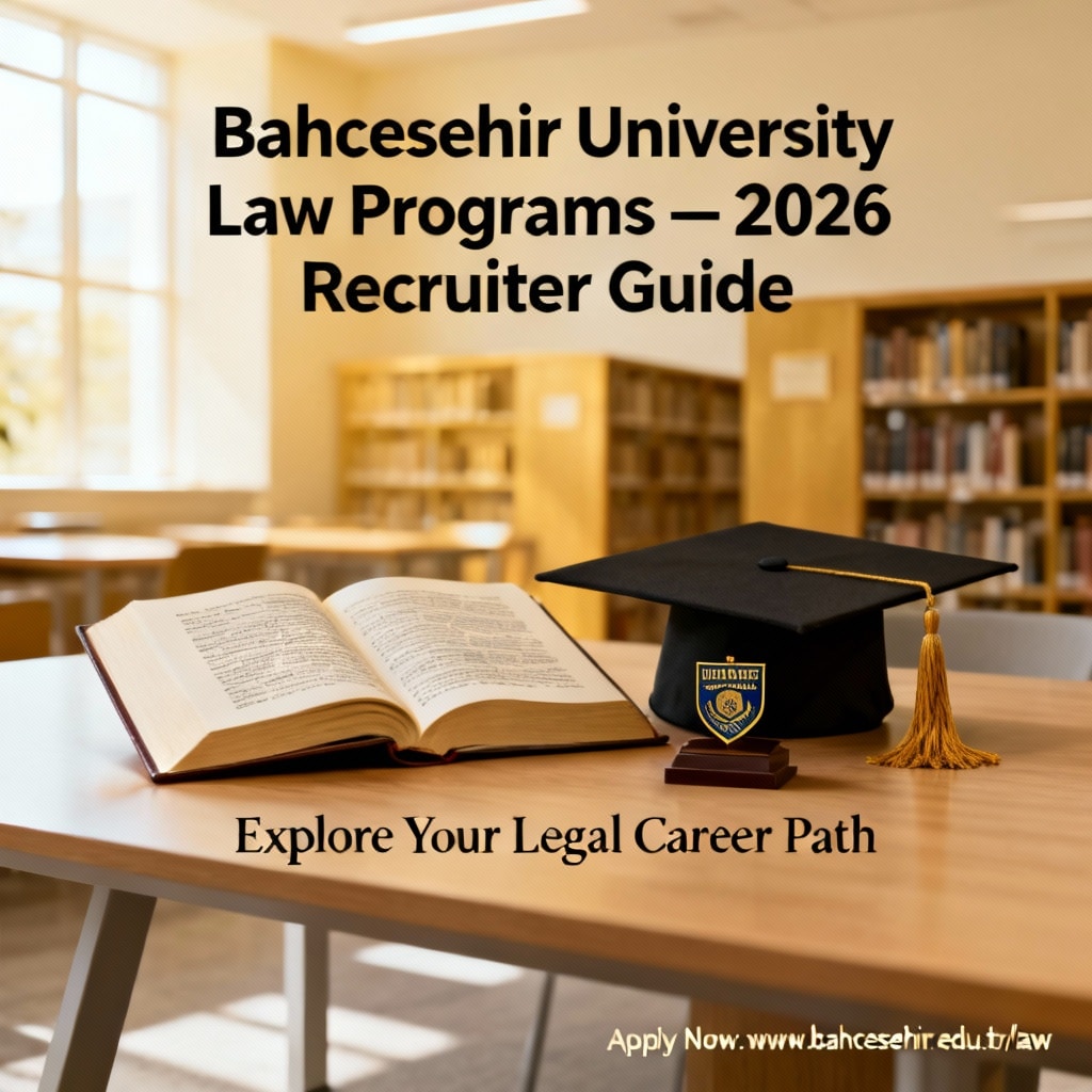 Bahçeşehir University law programs 2026 guide