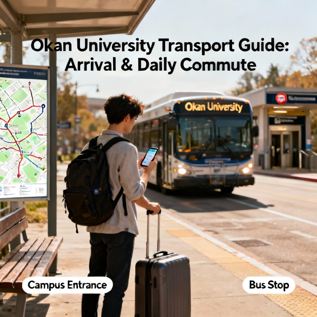 Okan University transportation guide for foreigners