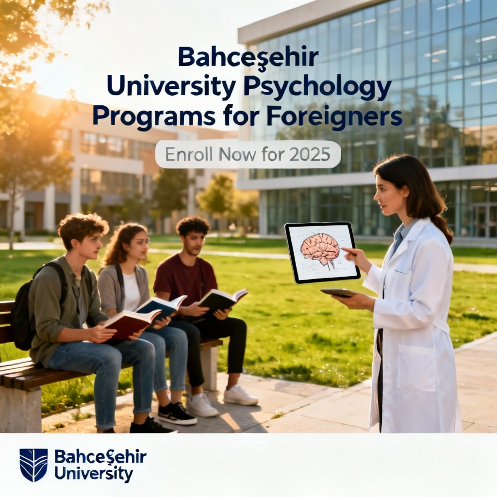 Bahçeşehir University psychology programs for foreigners